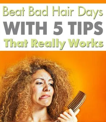 5 Tips To Avoid Bad Hair Days.