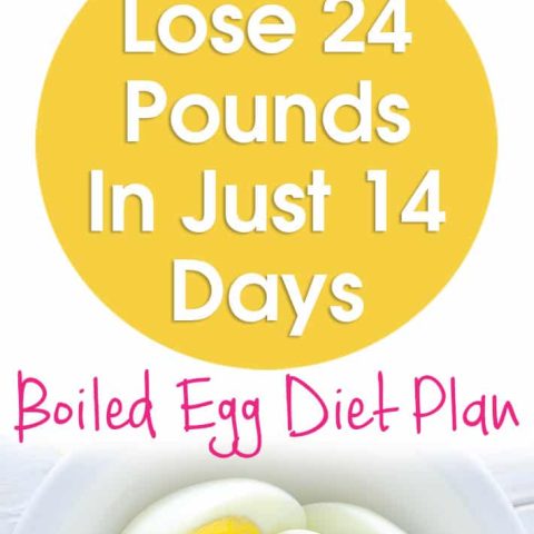 Lose 24 Pounds In Just 14 Days - Boiled Egg Diet 2 Weeks Plan.