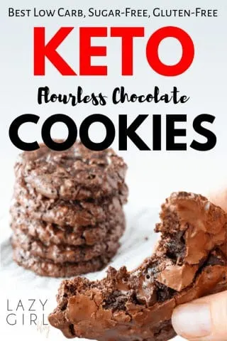 Best Flourless Keto Chocolate Cookies.