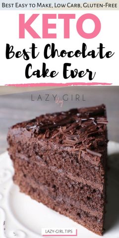 Best Keto Chocolate Cake.