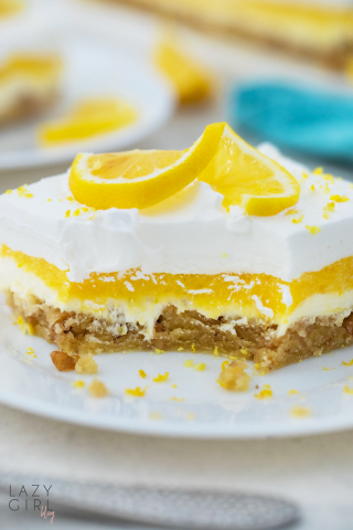 Low Carb Keto Lemon Lush Dessert Recipe