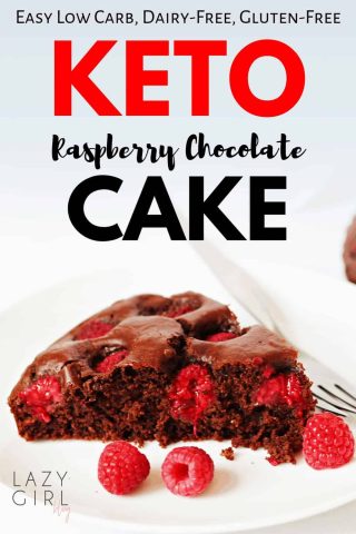 Keto Raspberry Chocolate Cake