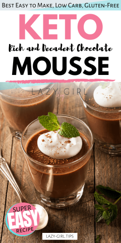 Easy Keto Chocolate Mousse