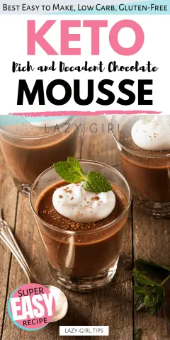 Easy Keto Chocolate Mousse