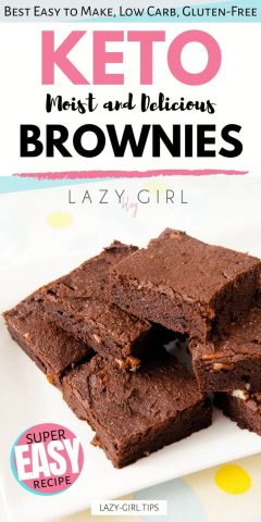 Easy Low Carb Keto Brownies