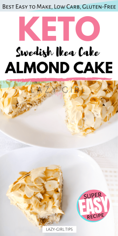 Keto Almond Cake.